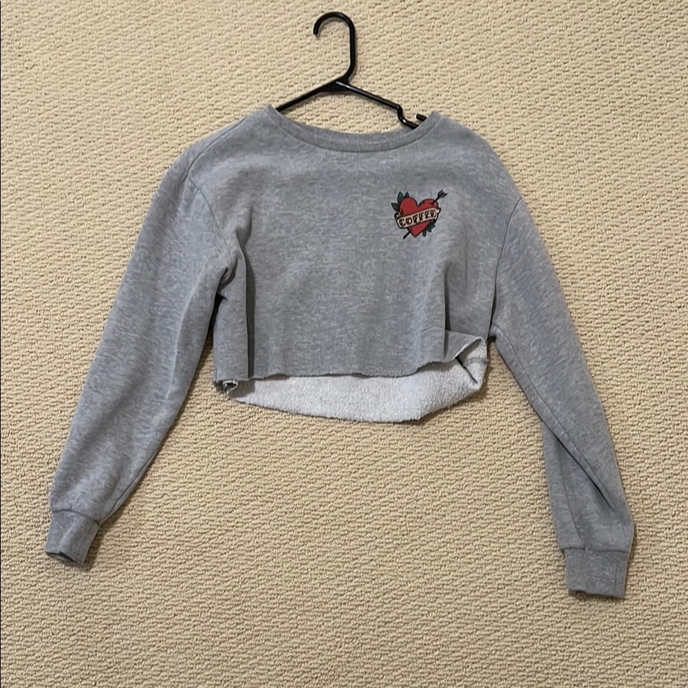 BN | Cropped Coffee Sweatshirt